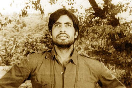 Amitabh Bachchan in Saat Hindustani