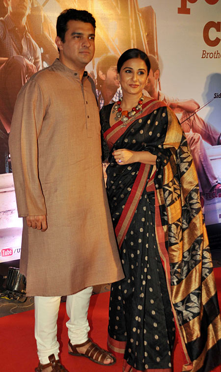 Siddharth Roy Kapoor and Vidya Balan