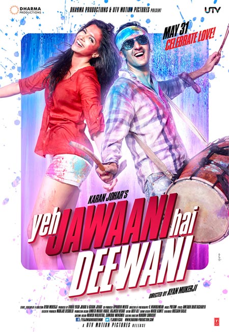 Movie poster of Yeh Jawaani Hai Deewani Posters