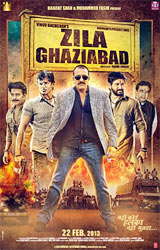 Movie poster of Zila Ghaziabad