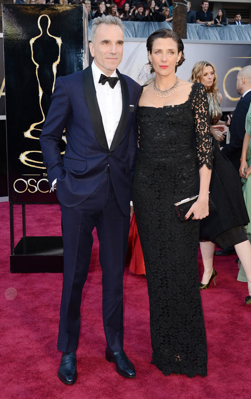 Daniel Day-Lewis and wife Rebecca Miller