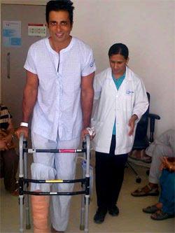 Sonu Sood in hospital