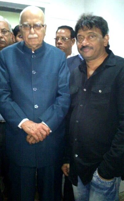 L K Advani and Ram Gopal Varma