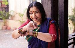 Asha Bhosle in Mai