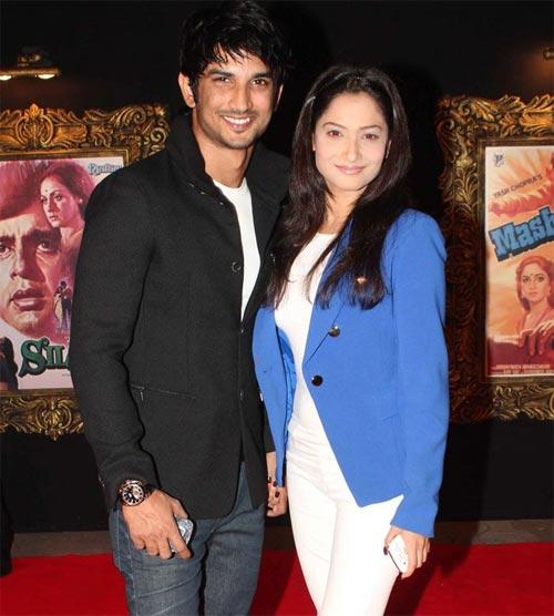 Sushant Singh and Ankita Lokhande