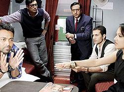 A scene from Rajdhani Express