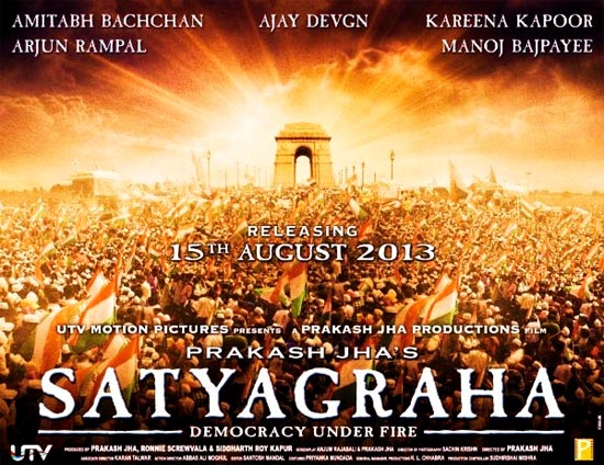 Movie poster of Satyagraha