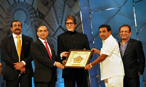 Satyapal Singh, Amitabh Bachchan and RR Patil