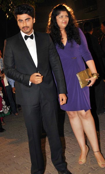 Arjun and Anshula Kapoor