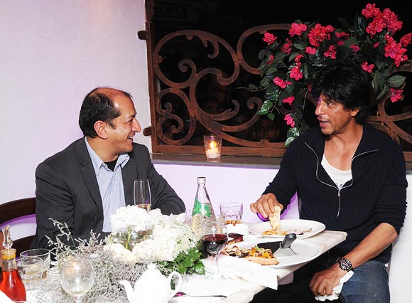 Sam Malde and Shah Rukh Khan