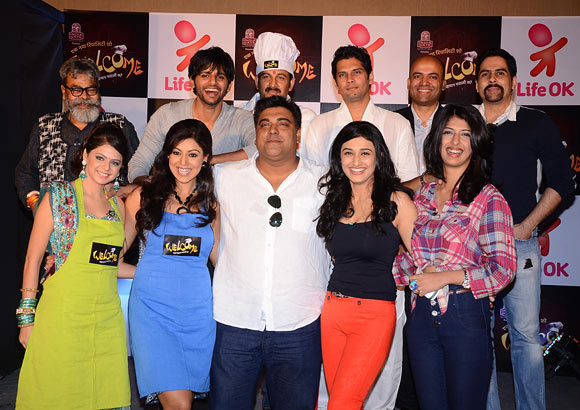 When TV stars cooked for Ram Kapoor - Rediff.com