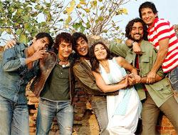 A scene from Rang De Basanti