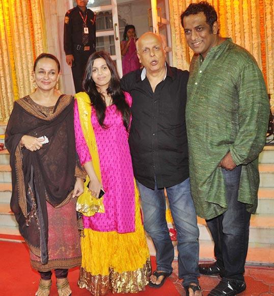 Soni Razdan, Shaheen Bhatt, Mahesh Bhatt and Anurag Basu