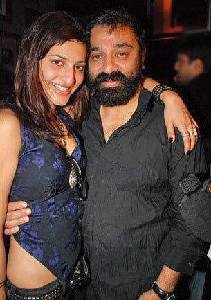 Shruti and Kamal Haasan