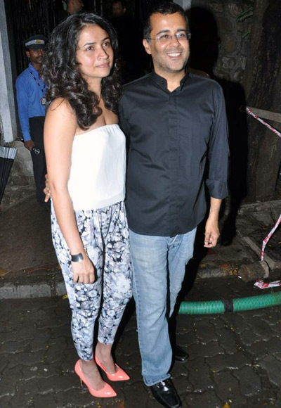 Chetan and Anusha Bhagat