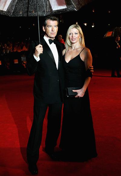 Pierce Brosnan with Charlotte