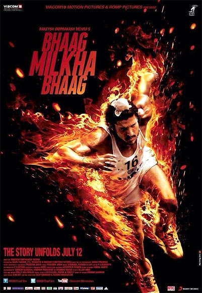 Movie poster of Bhag Milkha Bhag