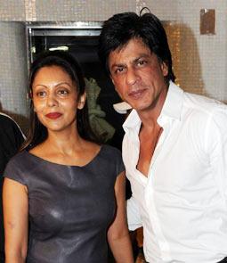 Gauri and Shah Rukh Khan