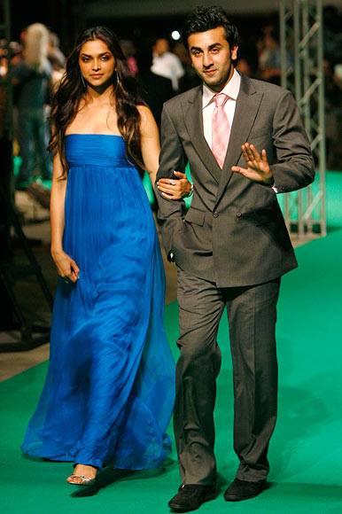 Deepika Padukone with Ranbir Kapoor