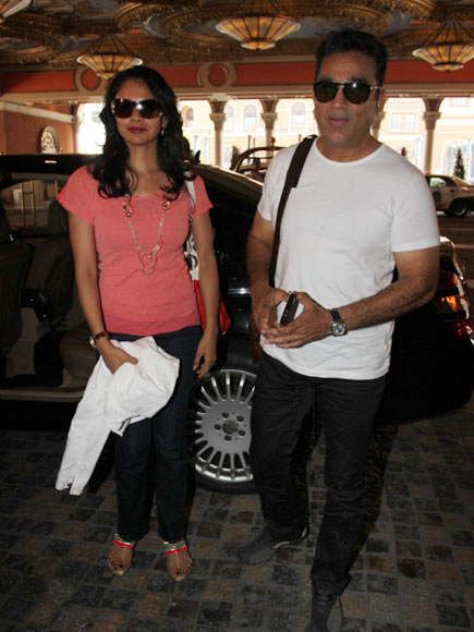 Pooja Kumar and Kamal Haasan