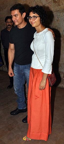 Aamir Khan and Kiran Rao