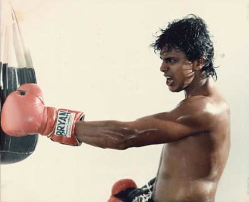 Mithun Chakraborty in Boxer