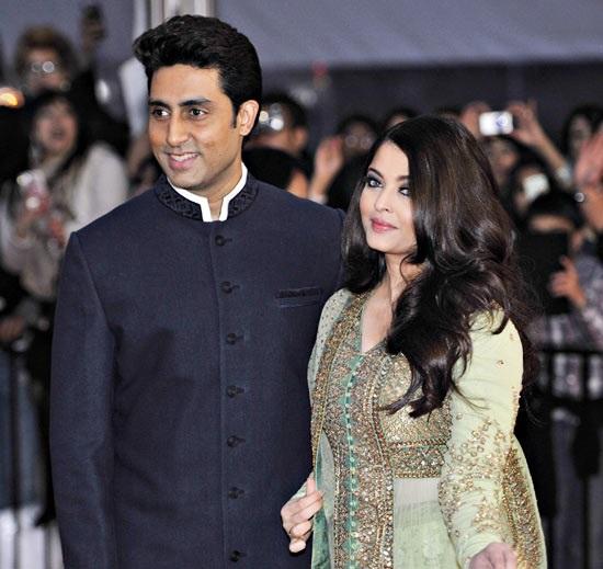 Abhishek and Aishwarya Rai Bachchan