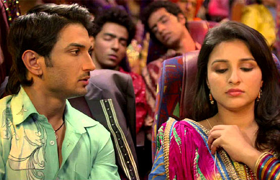 Sushant Singh, Parineeti Chopra in Shuddh Desi Romance
