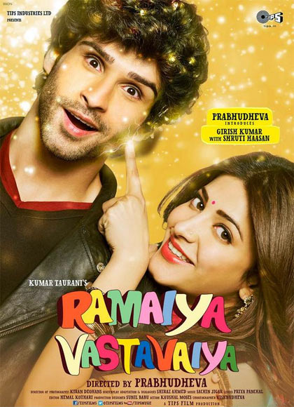 Movie poster of Ramaiya Vastavaiya