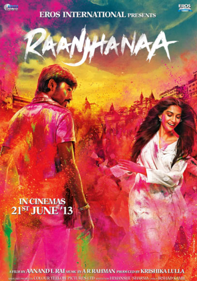 Movie poster of Raanjhana