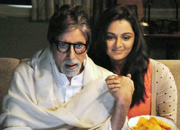 Amitabh Bachchan and Manju Warrier