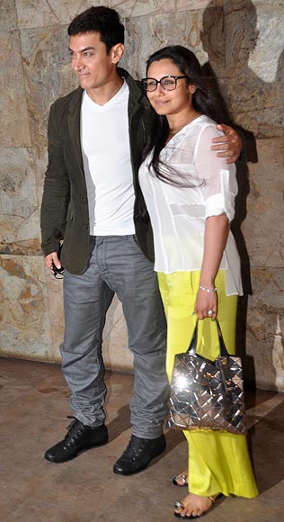 Aamir Khan and Rani Mukerji