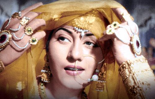 Madhubala in Mughal-e-Azam