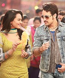 Sonakshi Sinha and Imran Khan in Once Upon A Time in Mumbaai Dobara