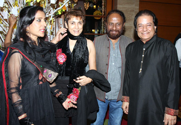 Medha Jalota, Deepa Sahi, Ketan Mehta and Anup Jalota