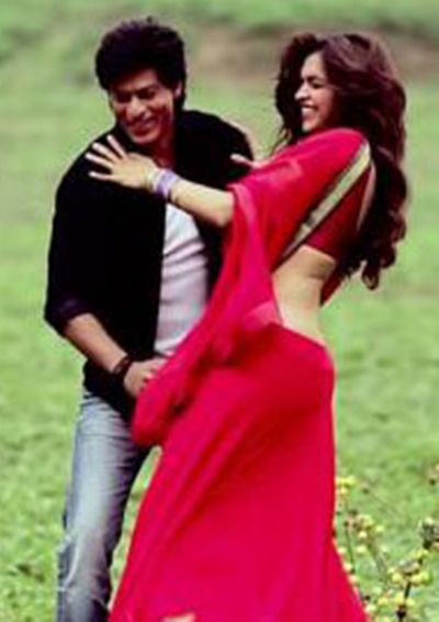 Shah Rukh Khan and Deepika Padukone in Chennai Express
