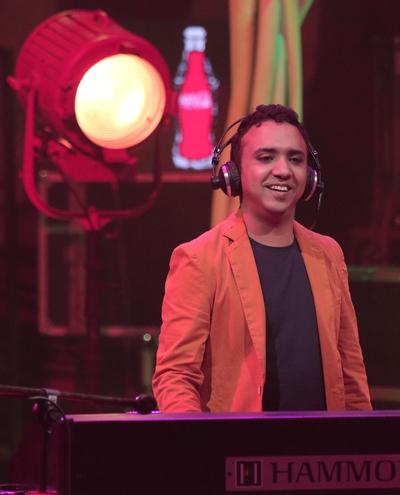 Ram Sampath at the Coke Studio @MTV recording