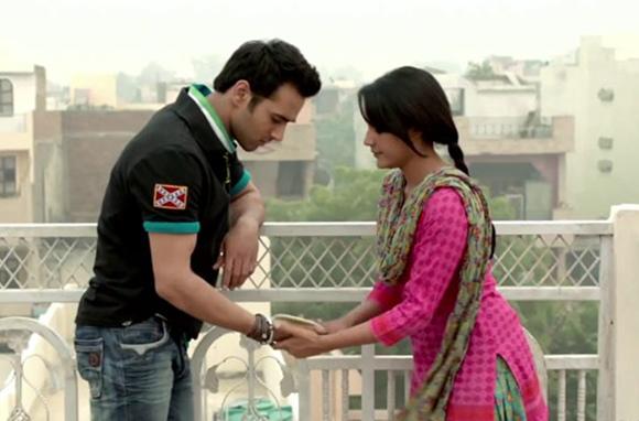 Pulkit Samrat and Priya Anand in Ambarsariya, Fukrey