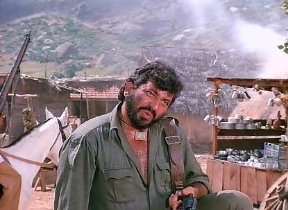 Amjad Khan in Sholay