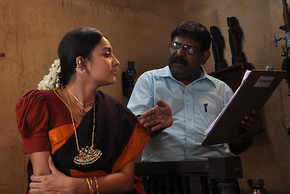 Bhama with director Gnana Rajasekharan