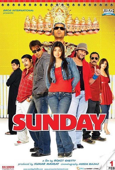 Movie poster of Sunday
