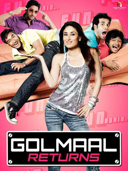Movie poster of Golmaal Returns