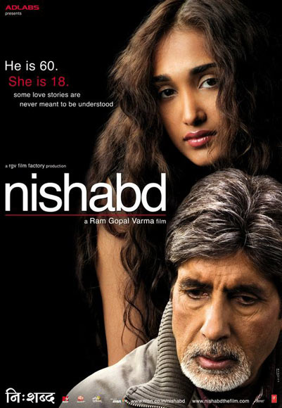 Jiah Khan and Amitabh Bachchan in Nishabd