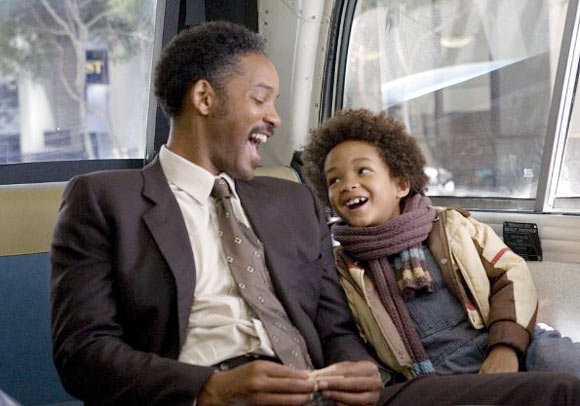 Will and Jaden Smith in The Pursuit Of Happyness