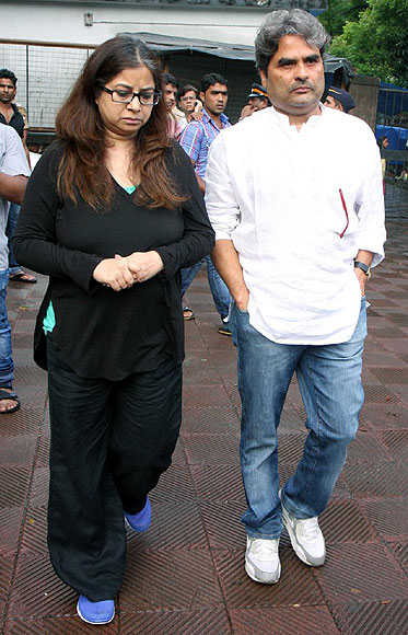 Vishal and Rekha Bharadwaj