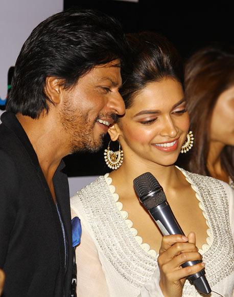 Shah Rukh Khan and Deepika Padukone