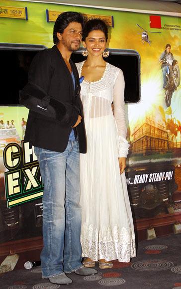 Shah Rukh Khan and Deepika Padukone