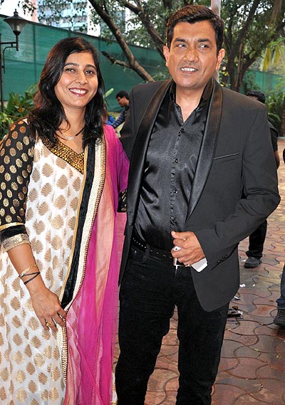 Sanjeev Kapoor and Alyona Kapoor