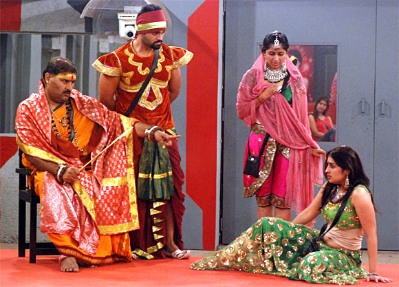 Narendra Babu Sharma (extreme left)
