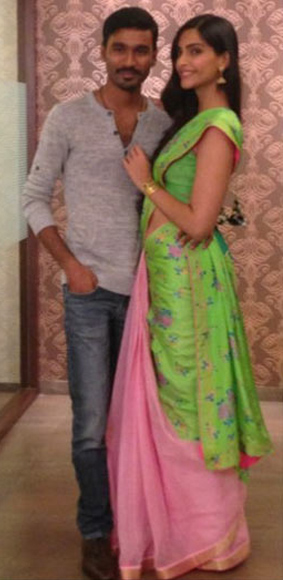 Dhanush and Sonam Kapoor